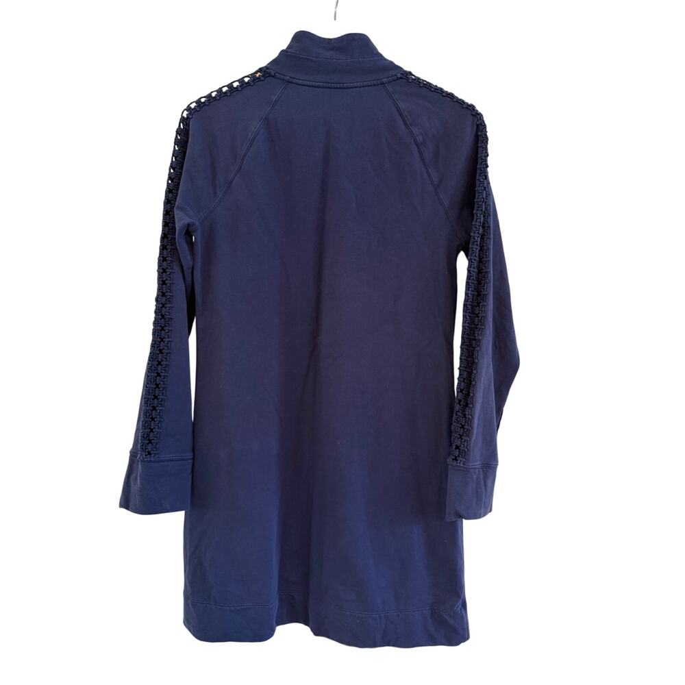 Lilly Pulitzer Skipper Solid Popover Sweatshirt D… - image 2